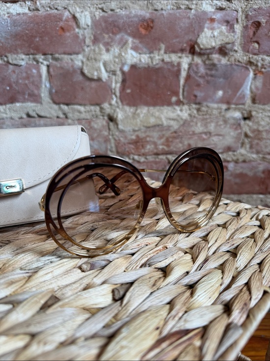 Chloe Accessories - Chloé Carlina Halo Gold CE170S great condition